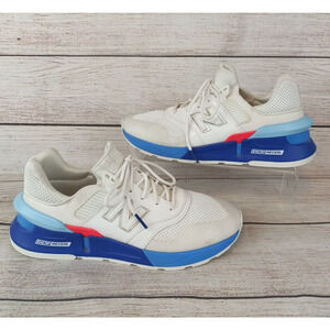 New Balance Womens 997 Mystic Crystal Sneakers Sz 8B White Blue